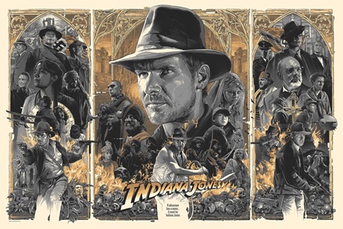 Indiana Jones Trilogy (Variant Artist Proof) by Gabz