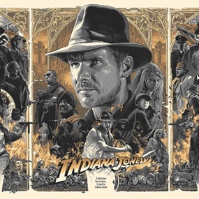 Indiana Jones Trilogy (Variant Artist Proof) by Gabz