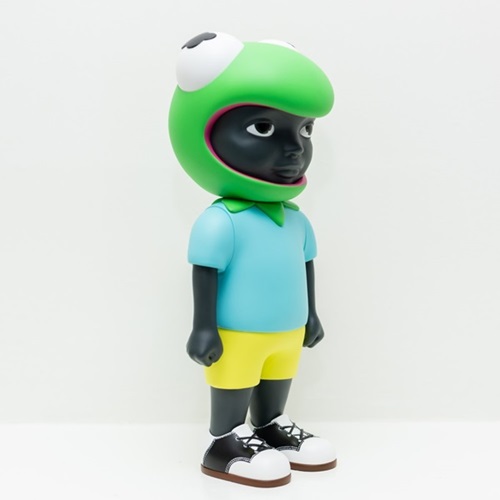 Phibby (Sculpture) (Green) by Hebru Brantley