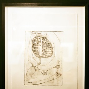 Etching #1 by Blu