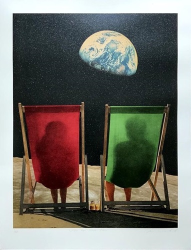 Wish You Was Here (Red / Green) by Joe Webb