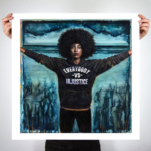 Everybody vs Injustice (Oversized Edition) by Tim Okamura Editioned artwork | Art