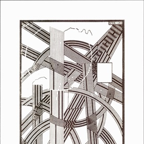 Paesaggio Industriale XXXII (Stamp Edition) by Sten & Lex