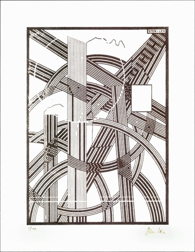 Paesaggio Industriale XXXII (Stamp Edition) by Sten & Lex