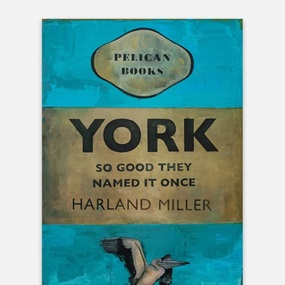 York, So Good They Named It Once (Print) by Harland Miller