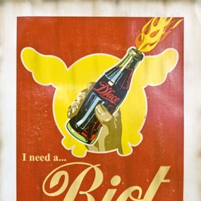 Riot (Hand-Aged Edition) by D*Face