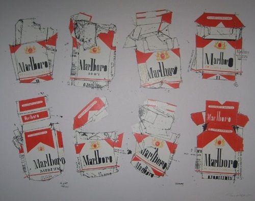 Marlboro (White Paper) by Evan Hecox