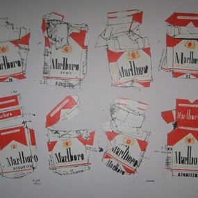 Marlboro (White Paper) by Evan Hecox