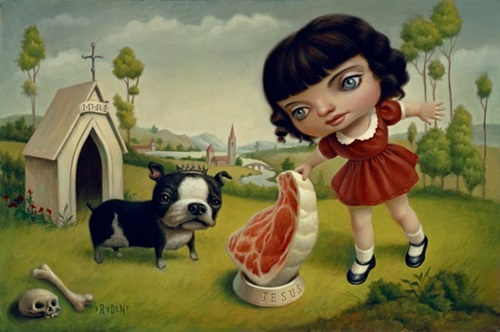 A Dog Named Jesus (Paper) by Mark Ryden