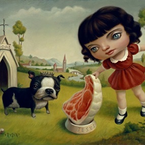 A Dog Named Jesus (Paper) by Mark Ryden