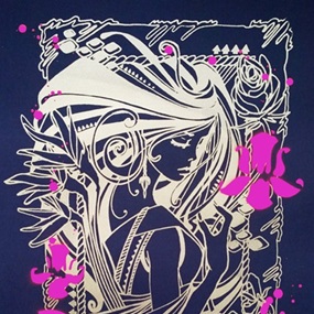 Ink Nouveau Platinum (Fuschia) by Inkie