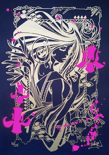 Ink Nouveau Platinum (Fuschia) by Inkie