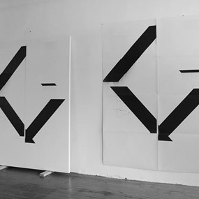 X Poster (2017) by Wade Guyton