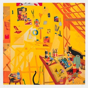 Studio With Nemo And Nadine by Sophie Treppendahl