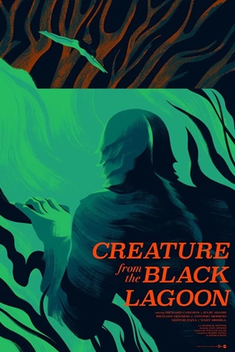 Creature From The Black Lagoon  by Sara Wong