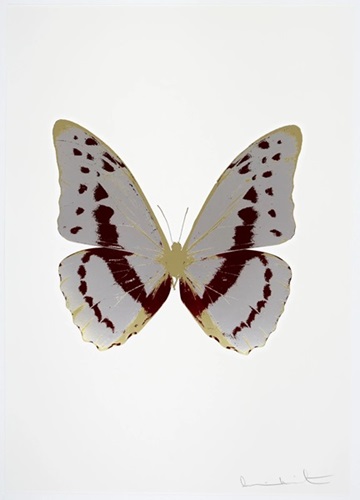 The Souls III (Silver Gloss / Burgundy / Cool Gold) by Damien Hirst