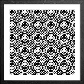 Zen (Blotter Print) by Mike Giant