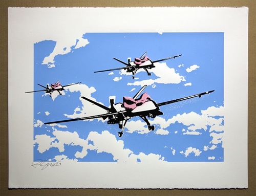 Happy Drones (Blue Sky) by Rene Gagnon