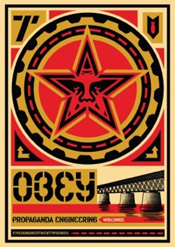 Propaganda Engineering (Large Format - 20 Year Retro Series Set) by Shepard Fairey
