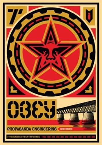 Propaganda Engineering (Large Format - 20 Year Retro Series Set) by Shepard Fairey