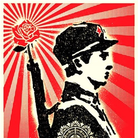 Rose Soldier (First Edition) by Shepard Fairey