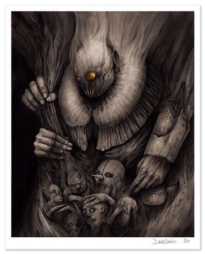 Nocturne (Hand-Embellished) by Dave Correia