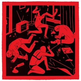 Junky (Red) by Cleon Peterson