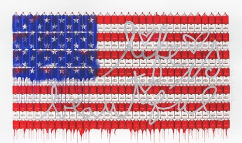 Ameri-CAN Dream (Hand-Finished) by Mr Brainwash