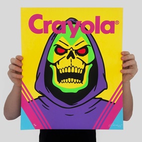 Terror Crayola Skeletor by Aaron Craig