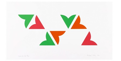 Opening Up  by Bridget Riley