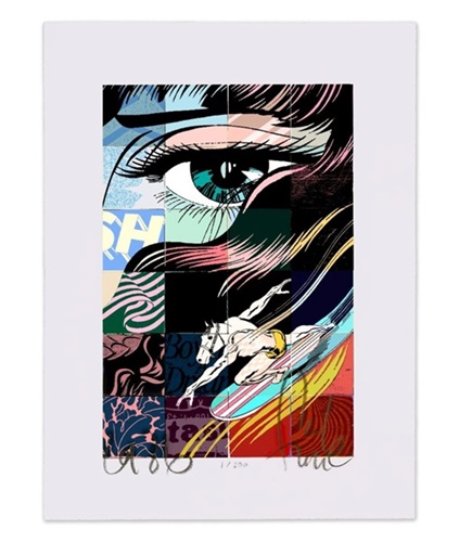 Nowhere Is Now Here  by Faile