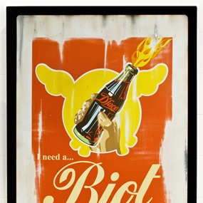Riot (On Metal) by D*Face