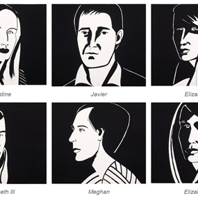 Six Portraits (Portfolio) by Alex Katz