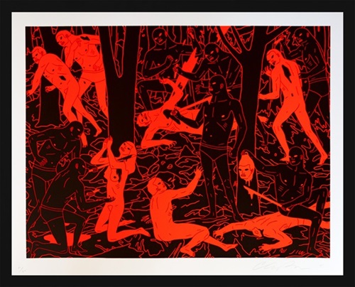 In Nature Is Dominance (Neon) by Cleon Peterson