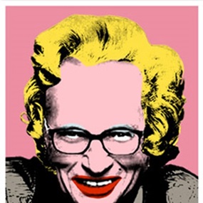 Larry King by Mr Brainwash