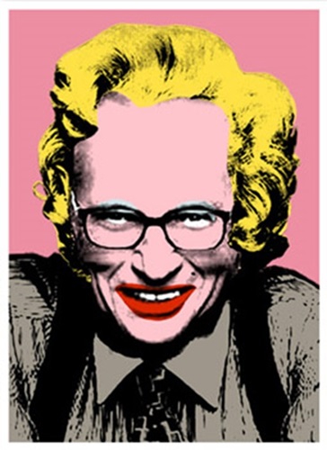 Larry King  by Mr Brainwash