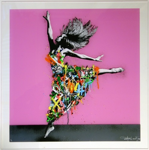 Dancer (Pink Acrylic) by Martin Whatson