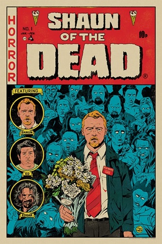 Shaun Of The Dead  by Johnny Dombrowski