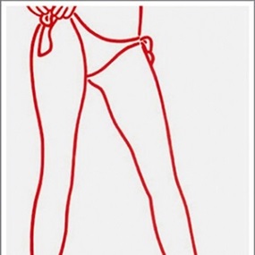 Red Felt Tip Girl (First Edition) by Lucie Bennett