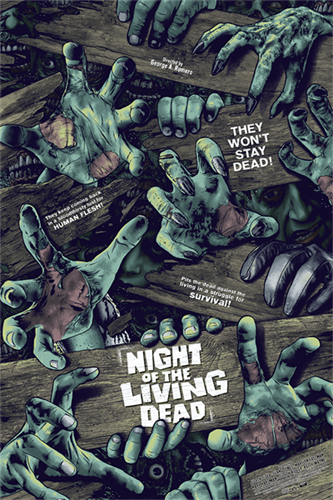 Night Of The Living Dead (Variant) by Anthony Petrie