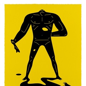 On The Sunny Side Of The Street (Yellow & Black) by Cleon Peterson