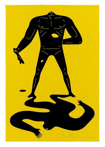 On The Sunny Side Of The Street (Yellow & Black) by Cleon Peterson