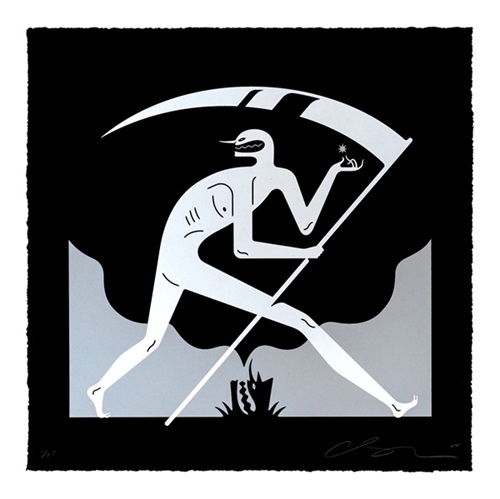 You Reaper You Sower (Black) by Cleon Peterson