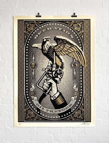 Operation Oil Freedom (Large Format) by Shepard Fairey