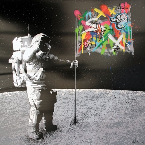 One Small Step (Aluminium Edition) by Martin Whatson