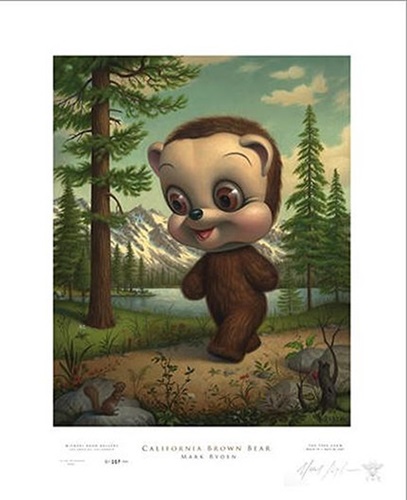 California Brown Bear  by Mark Ryden