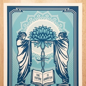 Knowledge + Power (Holiday Edition) by Shepard Fairey