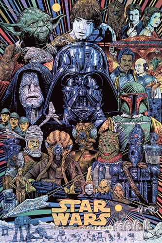 Echoes Of The Empire (Rainbow Foil Variant) by Todd Slater