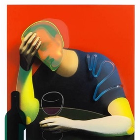 The Wine Drinker by Adam Neate