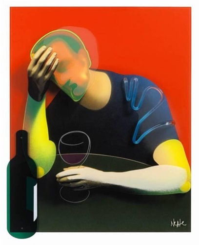 The Wine Drinker  by Adam Neate